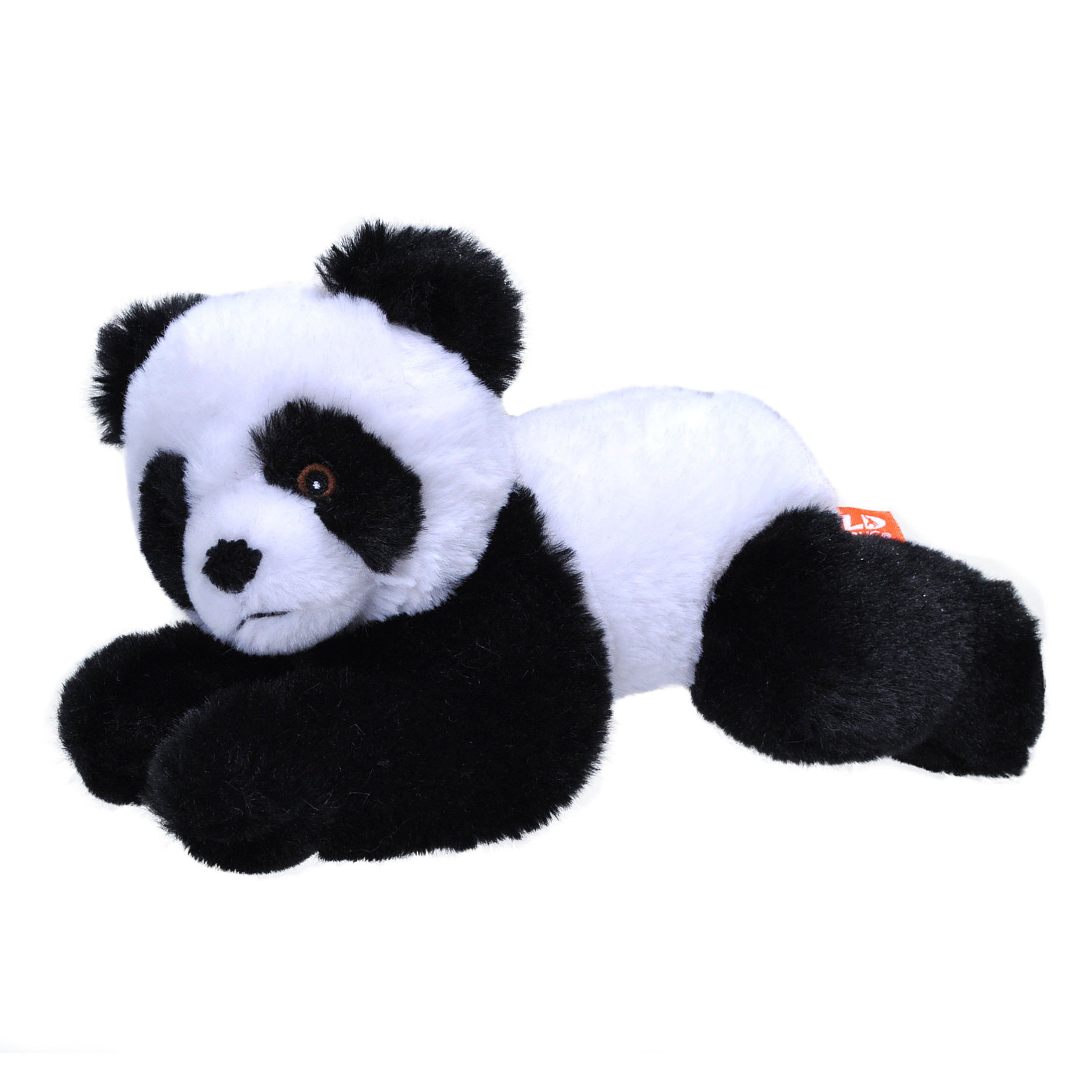 Pluche knuffel dieren Eco-kins panda beer van 24 cm