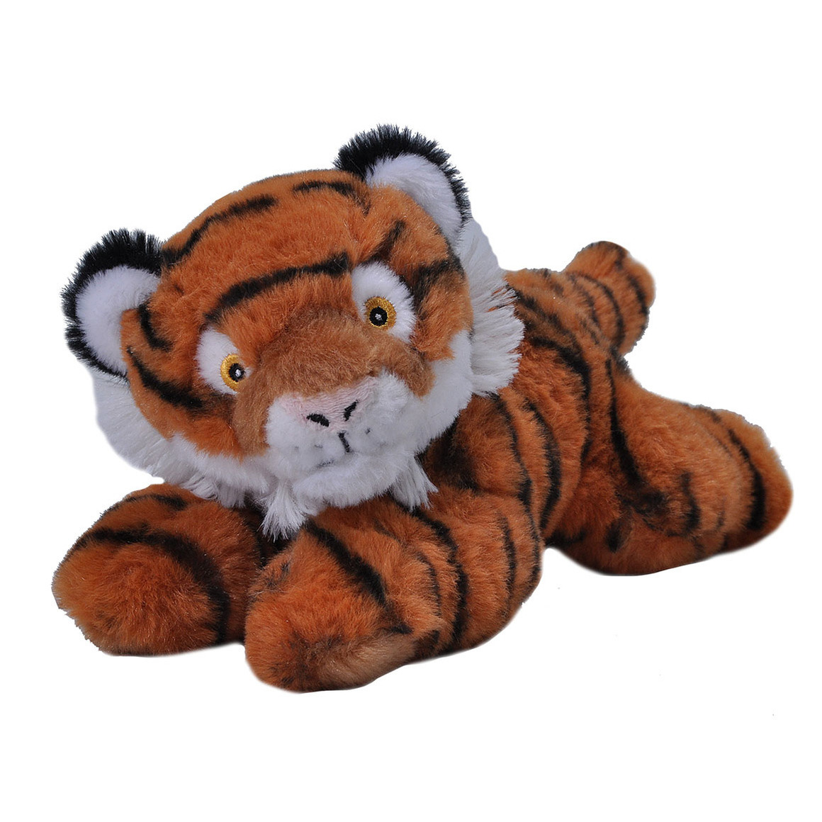 Pluche knuffel dieren Eco-kins tijger van 25 cm