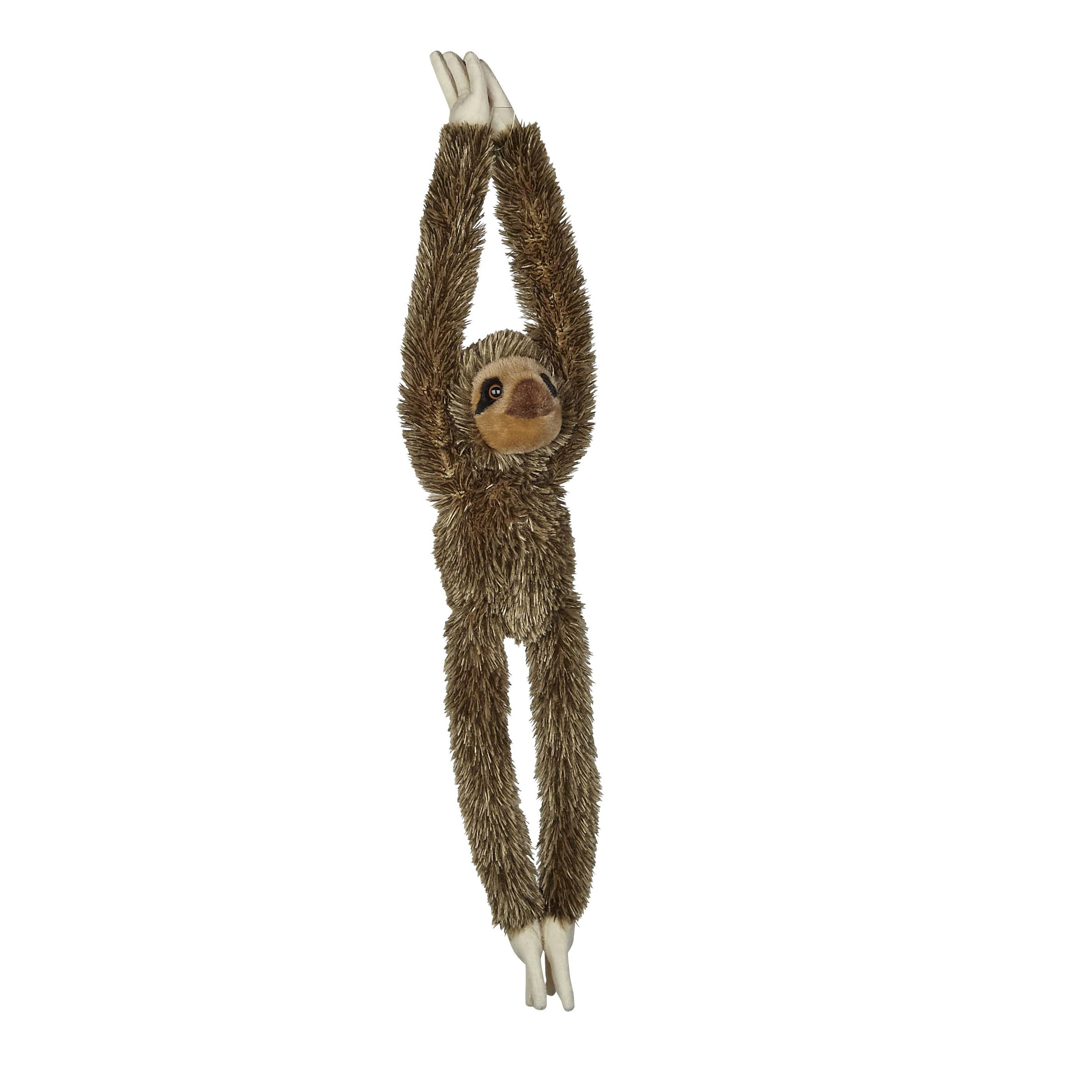 Pluche knuffel dieren hangende Luiaard 65 cm