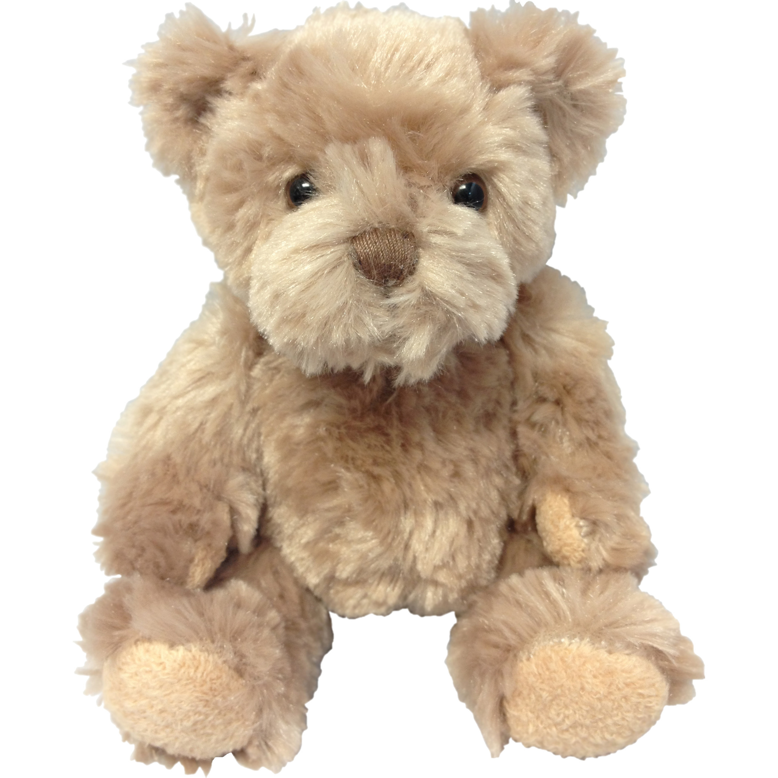 Pluche knuffel dieren teddy beer bruin 19 cm