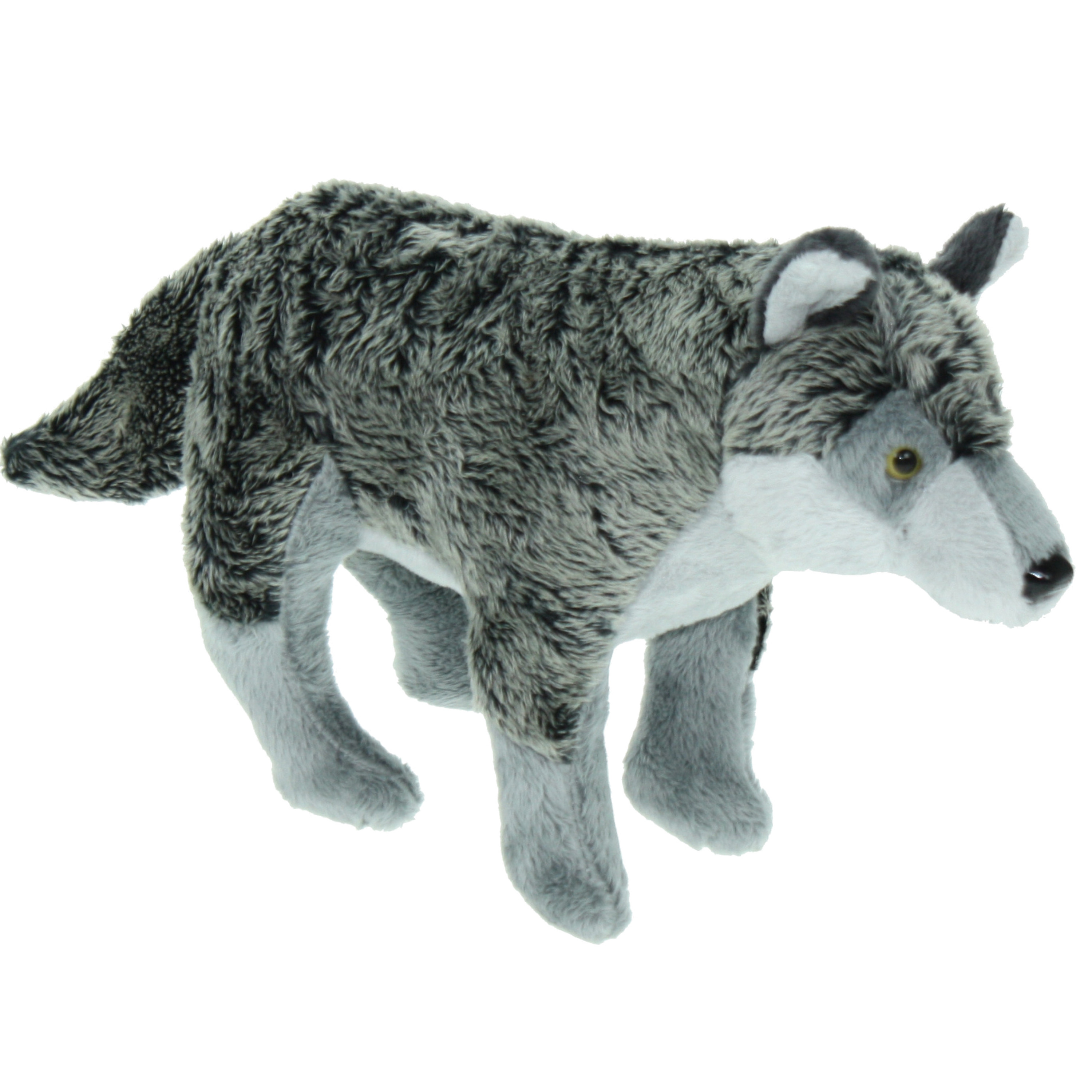 Pluche knuffel dieren Wolf van 28 cm