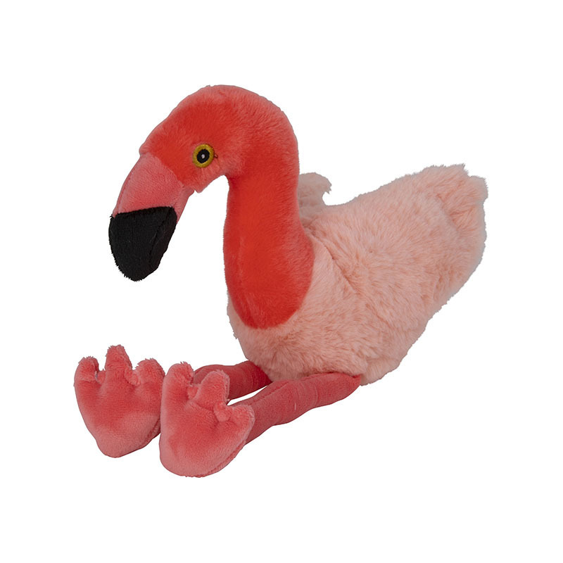 Pluche knuffel flamingo vogel van 32 cm