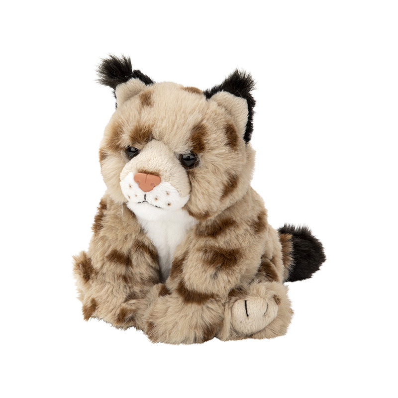 Pluche Lynx puppy knuffel van 14 cm