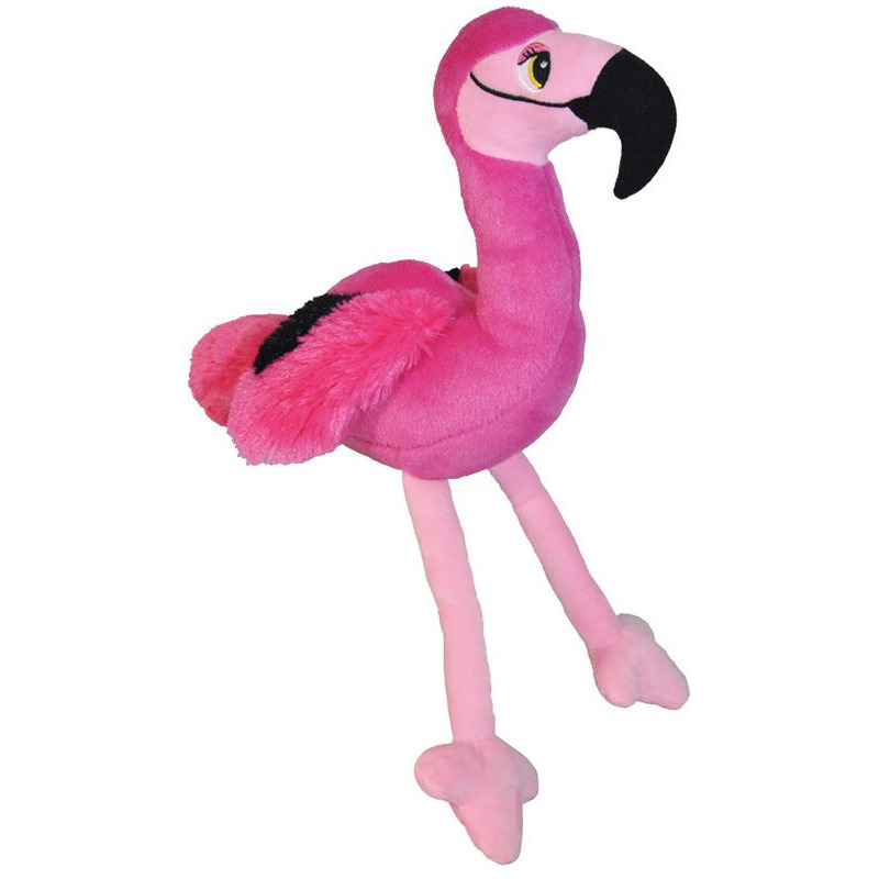 Pluche speelgoed knuffeldier Flamingo van 20 cm