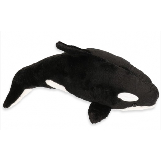 Pluche zeedieren orcas 22 cm