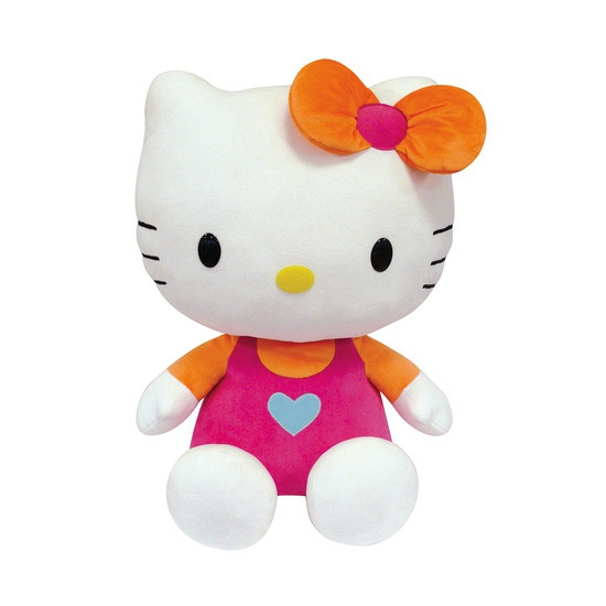 Roze pluche Hello Kitty knuffel 50 cm
