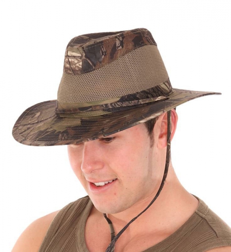 Safari fedora hoed voor heren