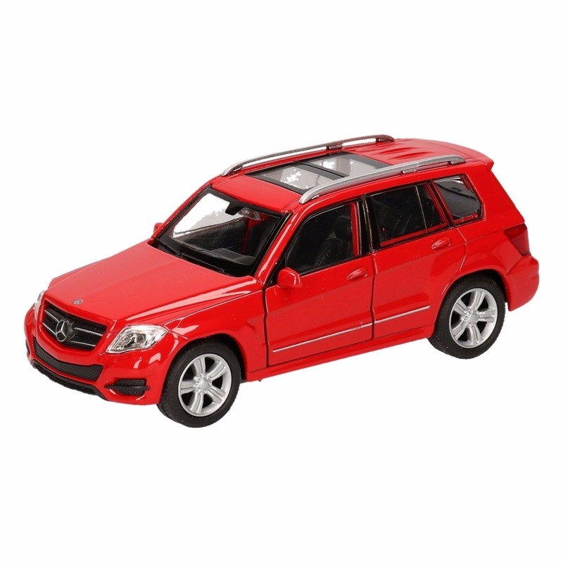 Speelgoed rode Mercedes-Benz GLK auto 12 cm