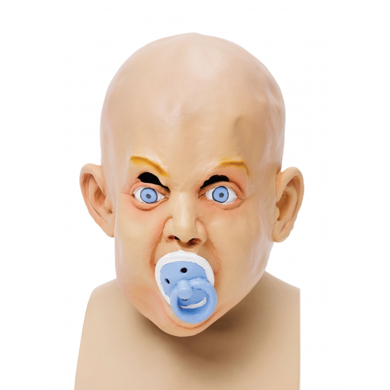 Verkleed babies masker met speen