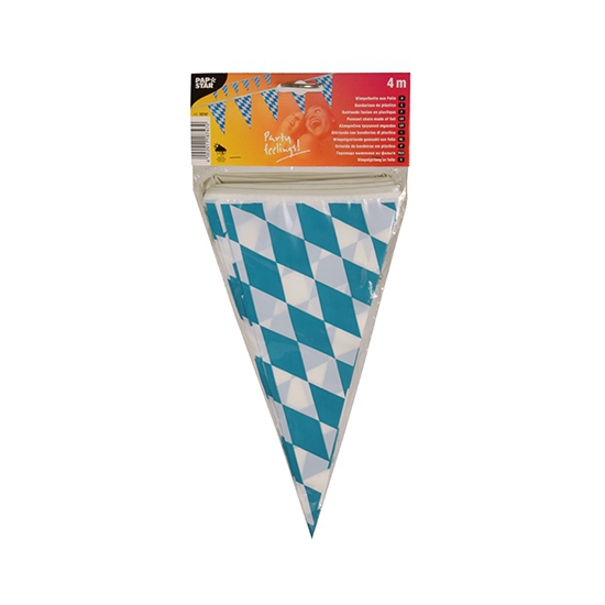 Vlaggenlijnen met Oktoberfest Bayern motief