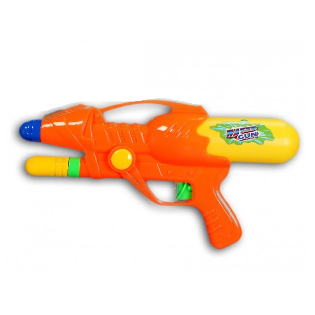 Waterpistool/waterpistolen oranje 27 cm