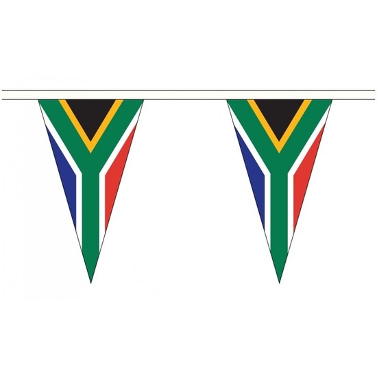 Zuid Afrika landen punt vlaggetjes 5 meter
