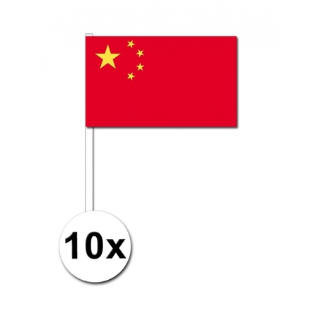 Handvlag China set van 10