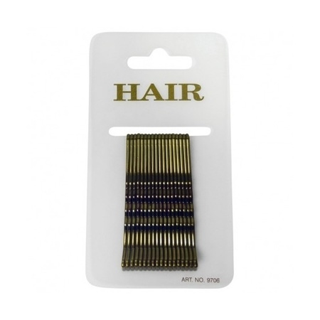 18 golden hair pins
