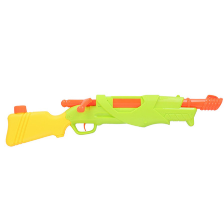 1x Toy water gun green 52 cm