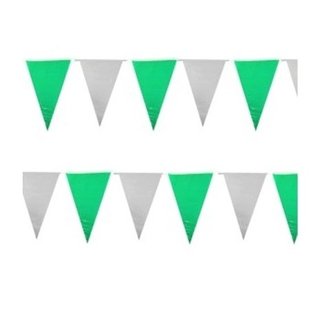 Green/White flag lines 4x