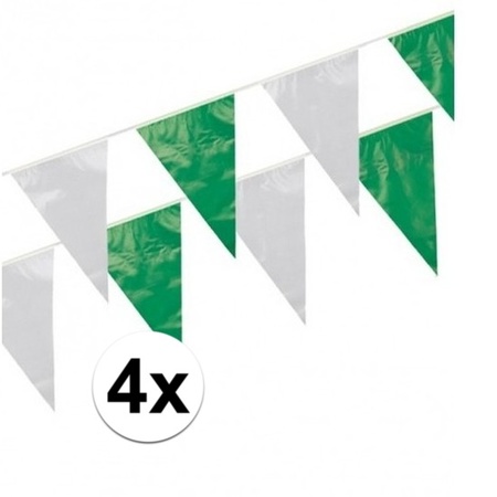 4x St. Patrick's Day vlaggenlijnen