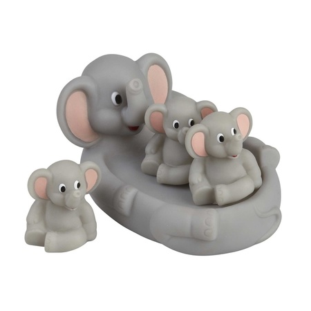 Bath toy set elephant 4 pcs