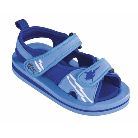 Blue water sandals for boys