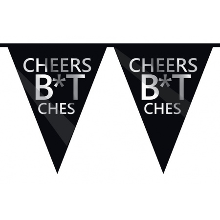 Cheers Bitches bunting 10 m