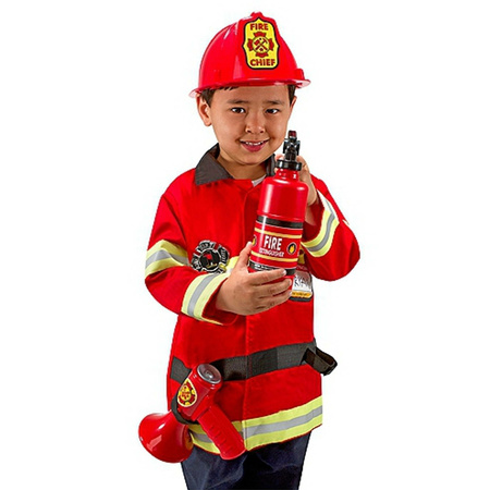 Complete fireman costume for kids