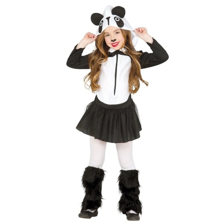 Animal panda costume for girls 