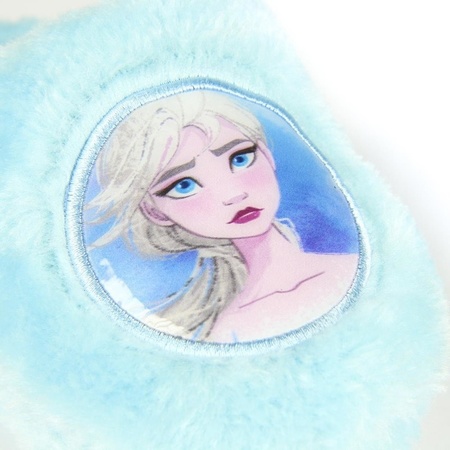 Frozen instap sloffen/pantoffels Elsa lichtblauw voor meisjes