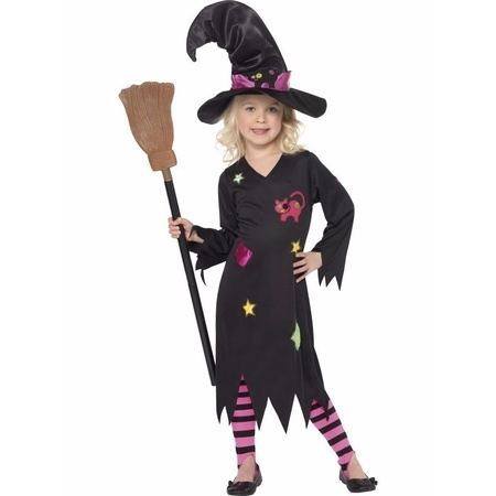 Halloween witch costume Rosa for girls