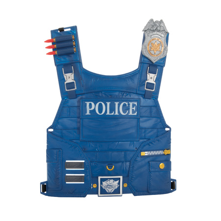 Kogelvrij politie vest verkleed speelgoed voor kinderen 42 x 30 cm