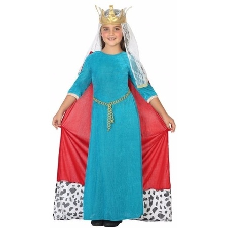 Koninginnen verkleedkleding voor kinderen
