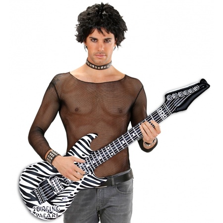 Inflatable guitar zebra 105 cm