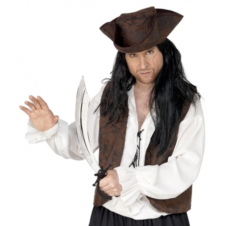 Pirate costume size S with sword for boys