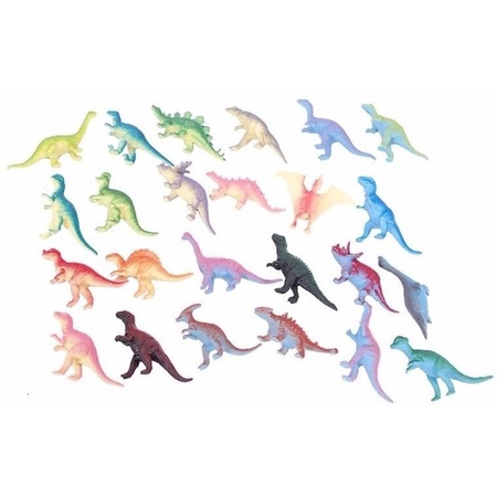 Plastic dinosaurs 24 pcs