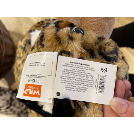 Pluche grote luipaard knuffel 76 cm