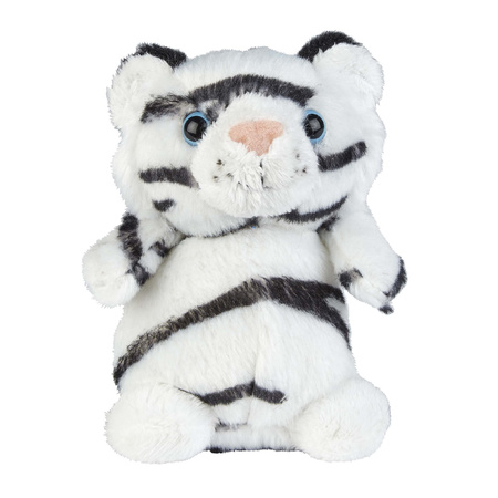 Soft toy animals White Tiger 12 cm