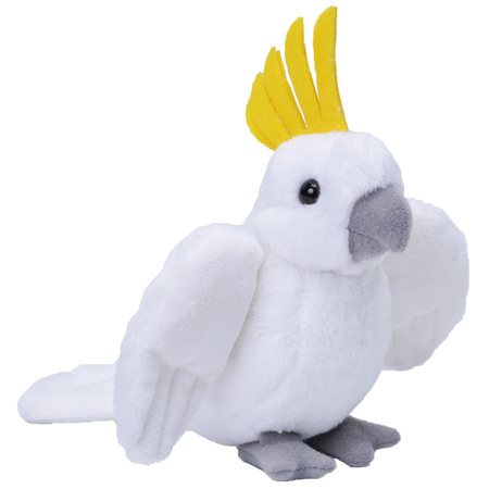 Soft toy animals Cockatoo bird 13 cm