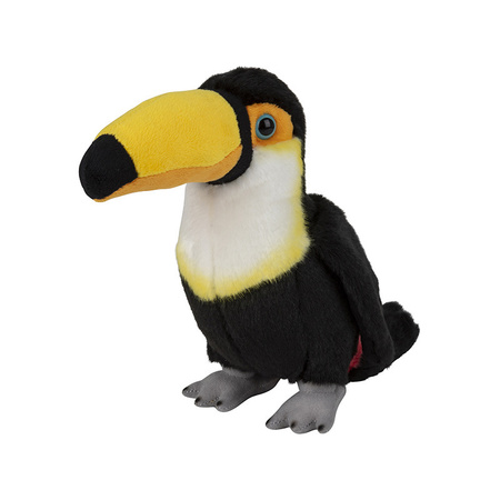 Plush soft toy animal Toucan tropical bird 18 cm