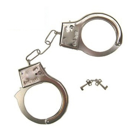 Police handcuffs toys