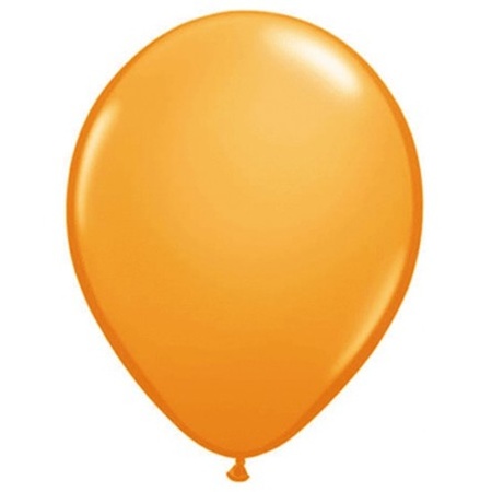 Ballonnen 10 stuks oranje Qualatex
