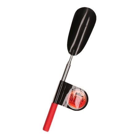 Red extendable shoehorn
