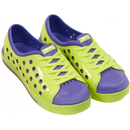 Slazenger water shoes for adults lime/purple