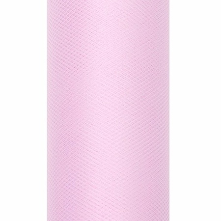 Light pink tulle 0,15 x 9 meter