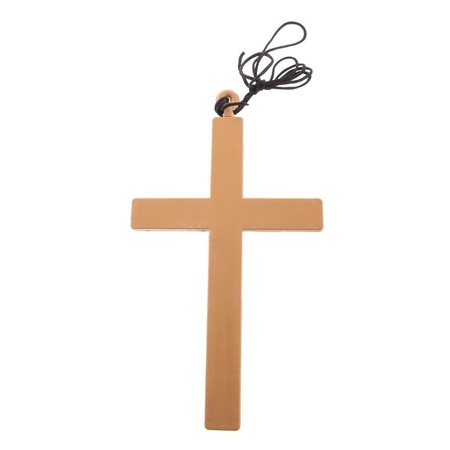 Holy cross necklace 23 cm - carnaval articles