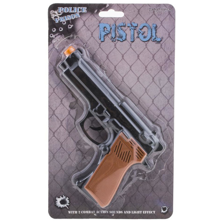 Verkleed speelgoed wapens pistool van kunststof - Politie/soldaten thema