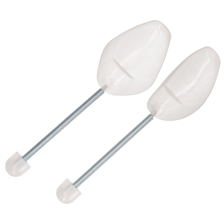 White shoe fitters 2 pieces