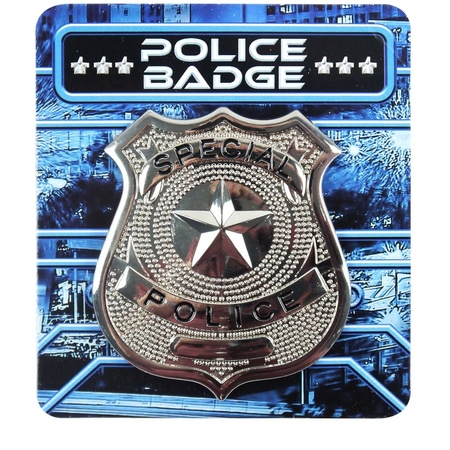 Carnaval verkleed politie agent pet/cap - zwart - pistool/badge/zonnebril - heren/dames