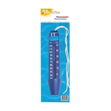 Swimming pool thermometer blue 26 cm